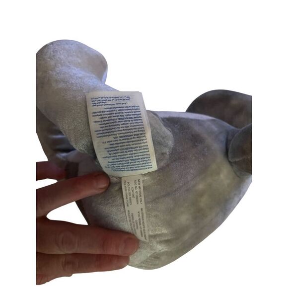 Build-A-Bear Workshop Gray White Great White Toothy Shark Plush Stuffed Animal - Picture 12 of 15